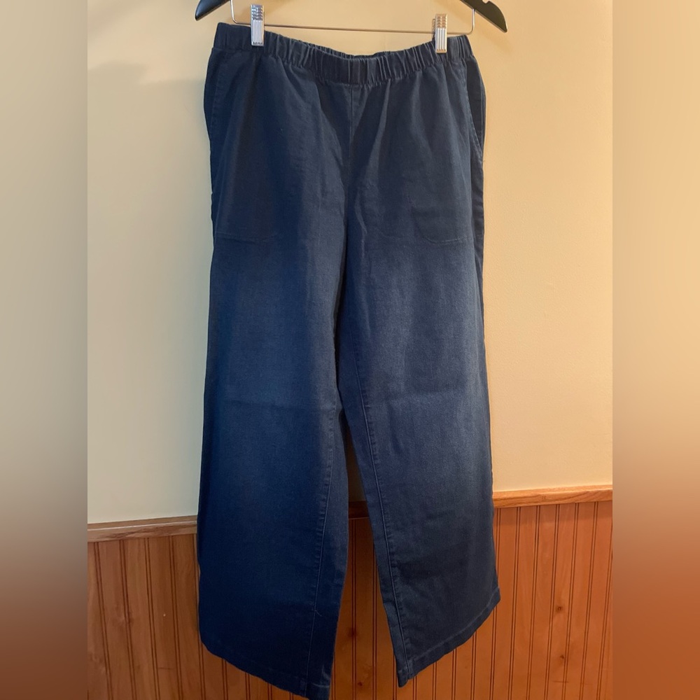 Woman Within Black trousers